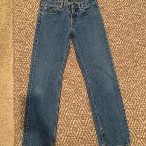 Men’s Levi 505 Mid-wash Jeans (W31/L32)